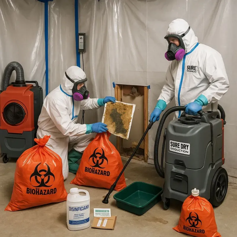 Contaminated Water Handling Protocols process in Pantops, VA