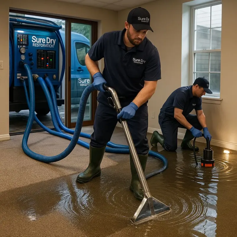 Water Extraction and Removal process in Pantops, VA